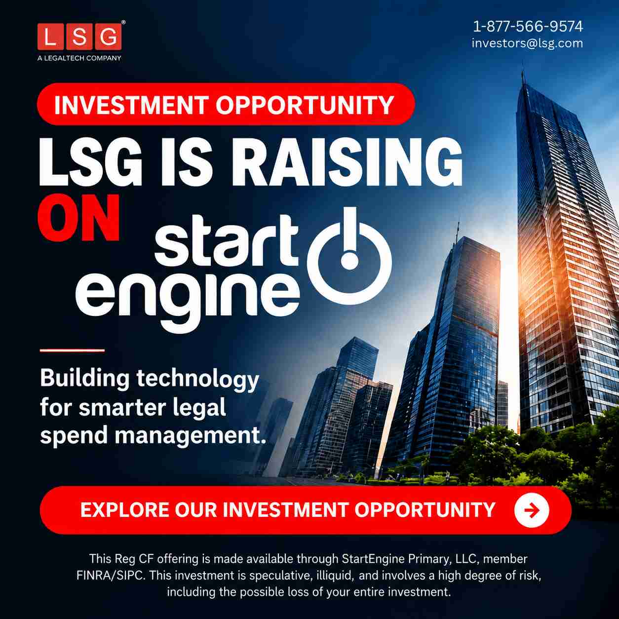 LSG Announces Investment Opportunity on StartEngine
